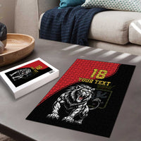 Custom Aosta Valley Puzzle Lion Sporty Style - Wonder Print Shop