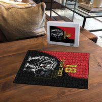 Custom Aosta Valley Puzzle Lion Sporty Style - Wonder Print Shop