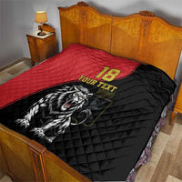 Custom Aosta Valley Quilt Lion Sporty Style - Wonder Print Shop