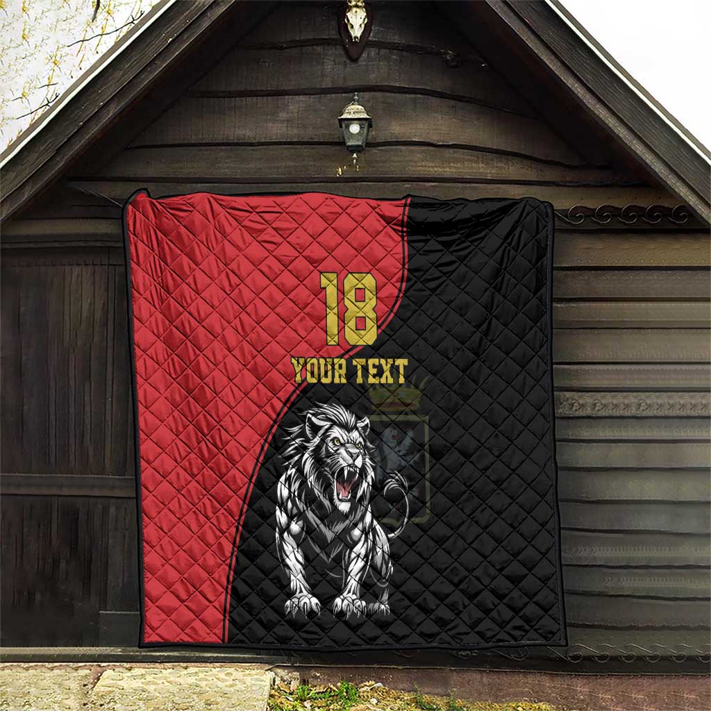 Custom Aosta Valley Quilt Lion Sporty Style - Wonder Print Shop