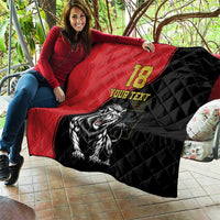Custom Aosta Valley Quilt Lion Sporty Style - Wonder Print Shop