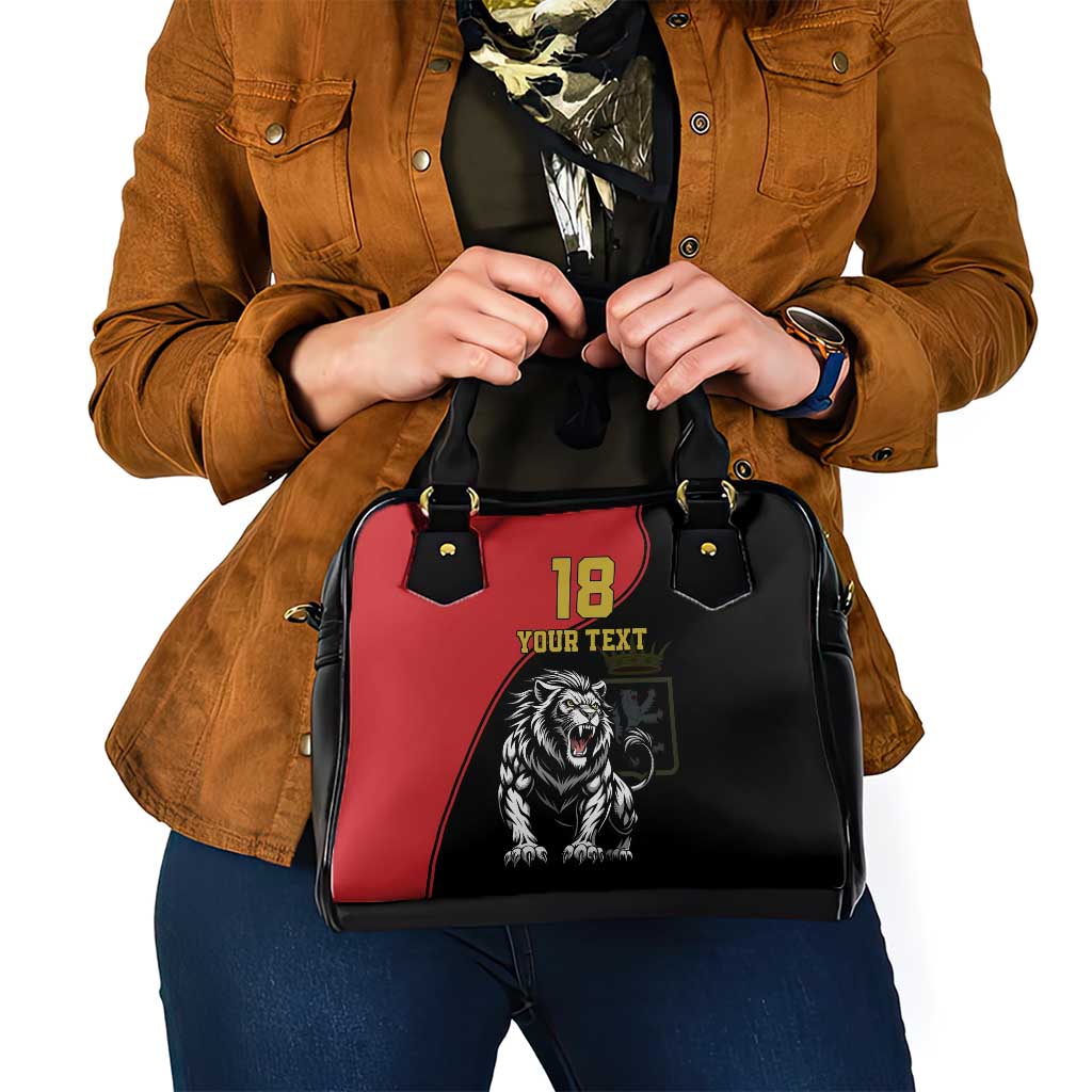 Custom Aosta Valley Shoulder Handbag Lion Sporty Style - Wonder Print Shop