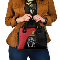 Custom Aosta Valley Shoulder Handbag Lion Sporty Style - Wonder Print Shop