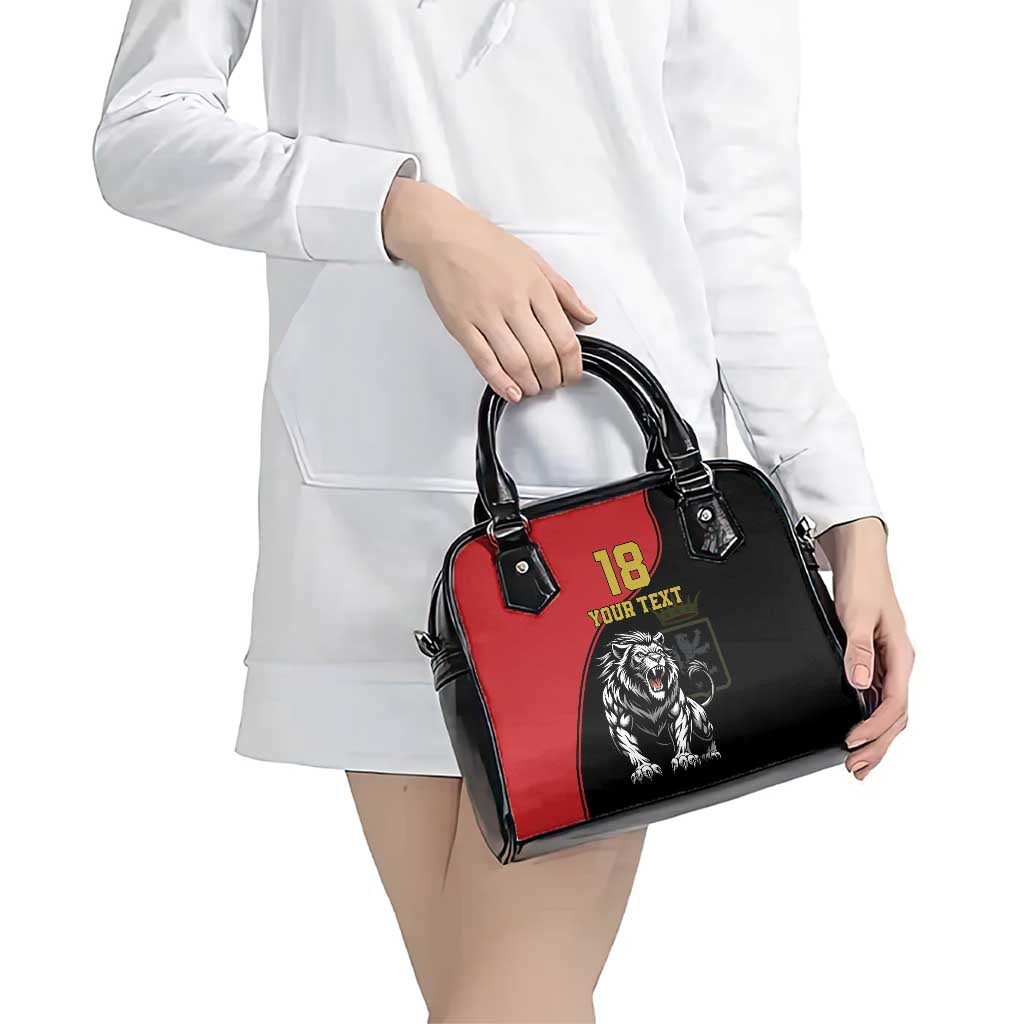 Custom Aosta Valley Shoulder Handbag Lion Sporty Style - Wonder Print Shop