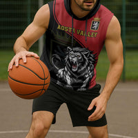 Custom Aosta Valley Sleeveless Hoodie Lion Sporty Style - Wonder Print Shop