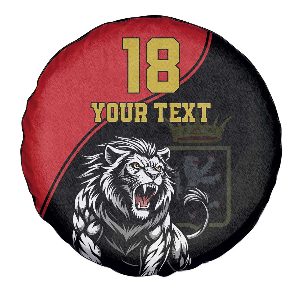 Custom Aosta Valley Spare Tire Cover Lion Sporty Style - Wonder Print Shop