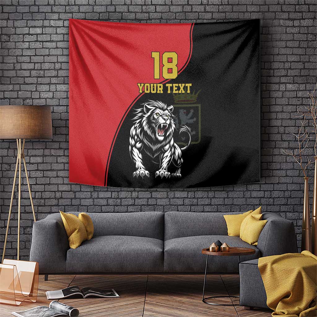Custom Aosta Valley Tapestry Lion Sporty Style - Wonder Print Shop
