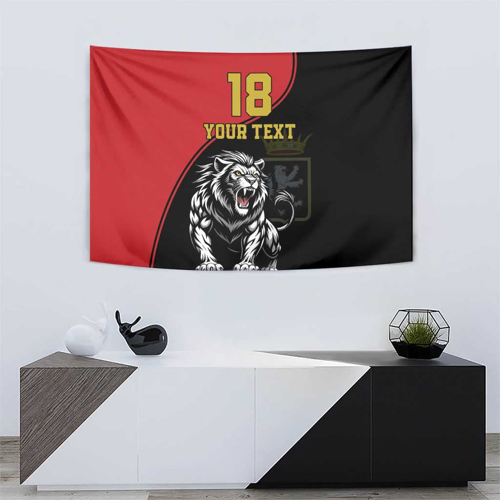 Custom Aosta Valley Tapestry Lion Sporty Style - Wonder Print Shop