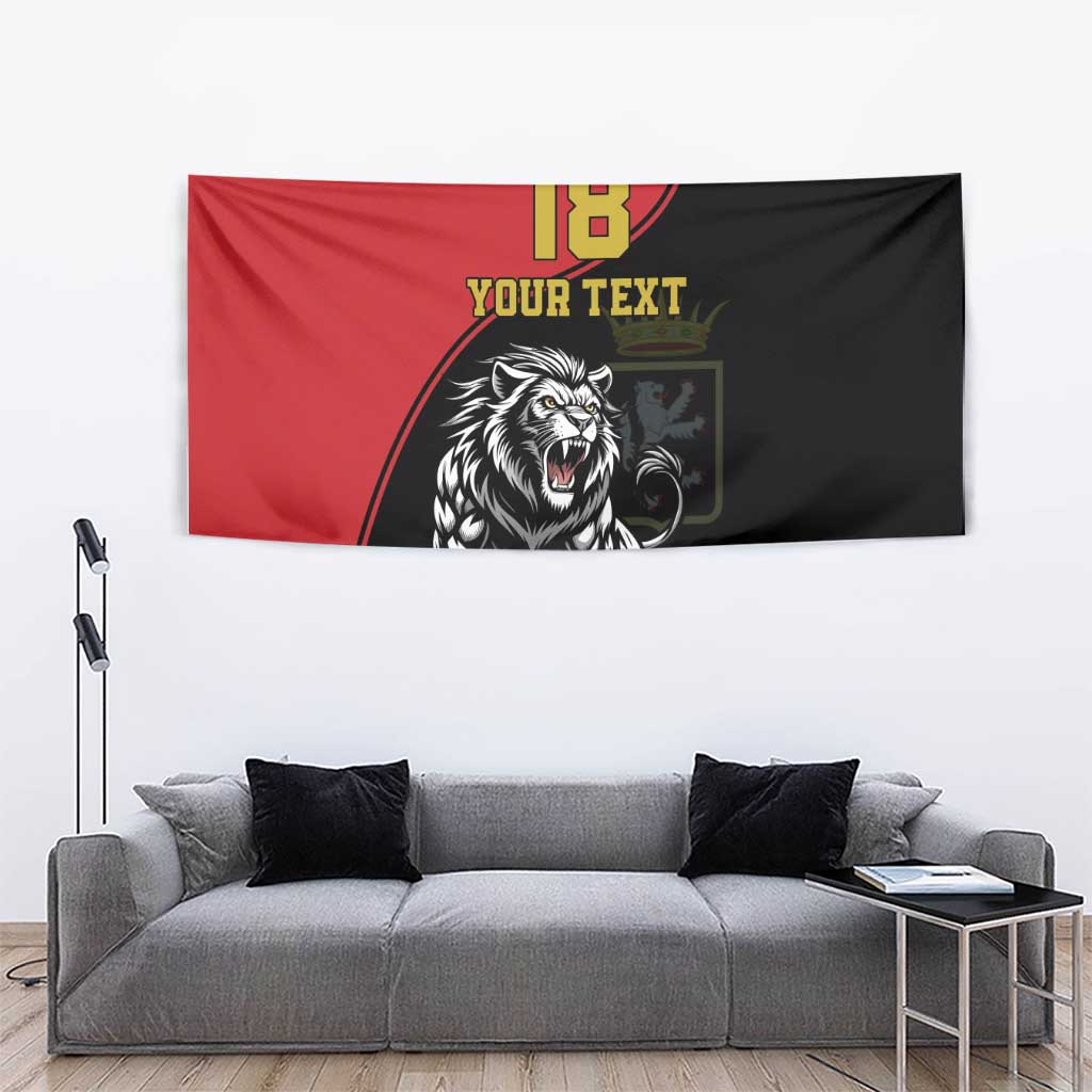 Custom Aosta Valley Tapestry Lion Sporty Style - Wonder Print Shop