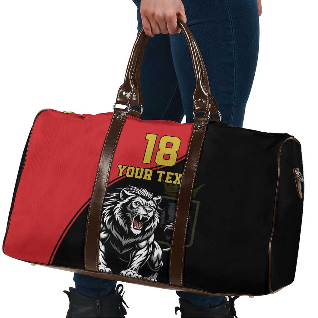 Custom Aosta Valley Travel Bag Lion Sporty Style - Wonder Print Shop