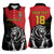 Custom Aosta Valley Women Sleeveless Polo Shirt Lion Sporty Style - Wonder Print Shop