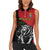Custom Aosta Valley Women Sleeveless Polo Shirt Lion Sporty Style - Wonder Print Shop