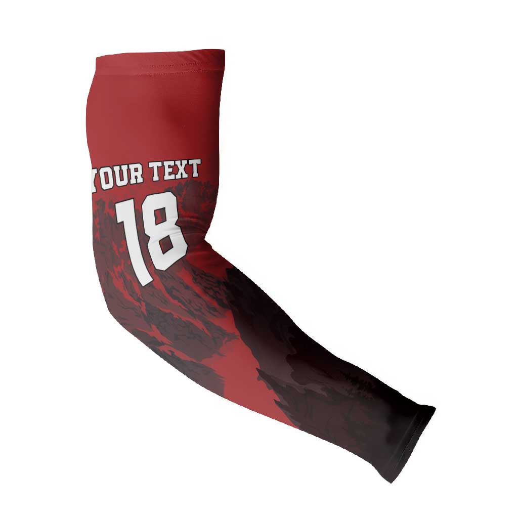 Custom Aosta Valley Arm Sleeves Mont Blanc Sporty Style - Wonder Print Shop