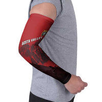 Custom Aosta Valley Arm Sleeves Mont Blanc Sporty Style - Wonder Print Shop