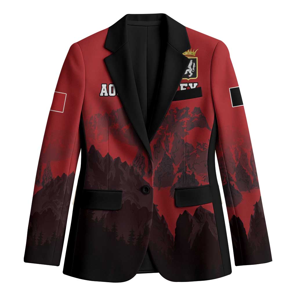 Custom Aosta Valley Blazer Mont Blanc Sporty Style - Wonder Print Shop