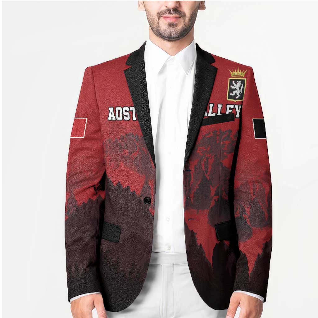 Custom Aosta Valley Blazer Mont Blanc Sporty Style - Wonder Print Shop
