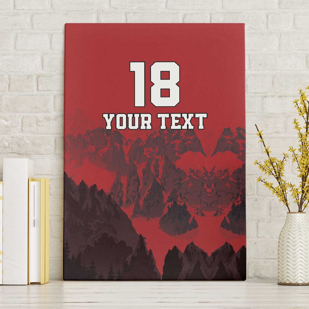 Custom Aosta Valley Canvas Wall Art Mont Blanc Sporty Style - Wonder Print Shop