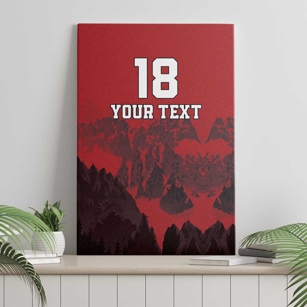 Custom Aosta Valley Canvas Wall Art Mont Blanc Sporty Style - Wonder Print Shop