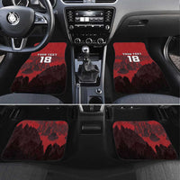 Custom Aosta Valley Car Mats Mont Blanc Sporty Style - Wonder Print Shop