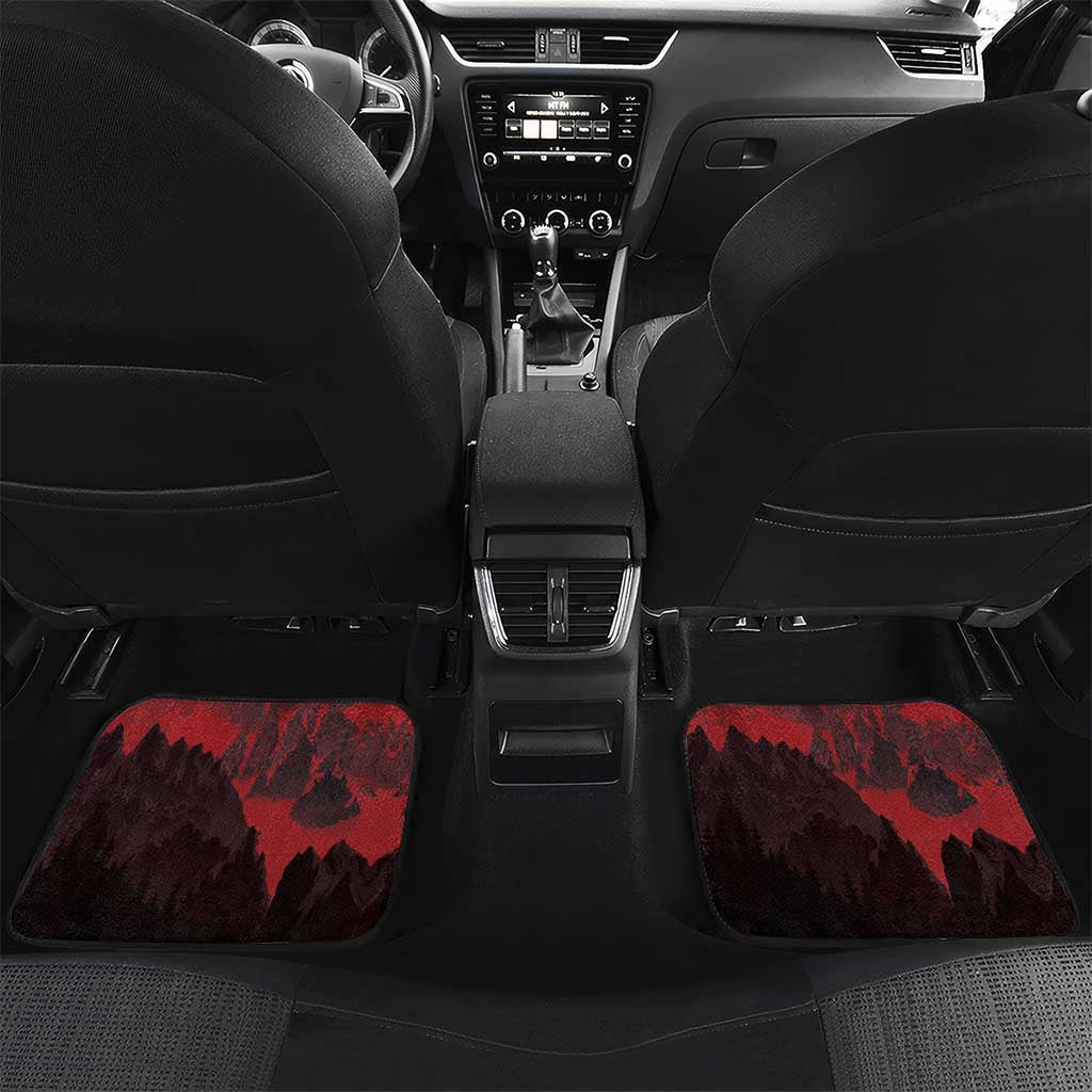 Custom Aosta Valley Car Mats Mont Blanc Sporty Style - Wonder Print Shop