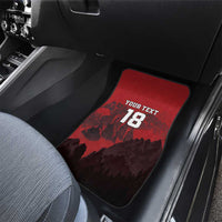 Custom Aosta Valley Car Mats Mont Blanc Sporty Style - Wonder Print Shop
