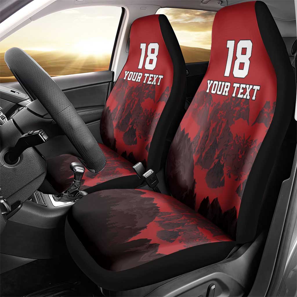 Custom Aosta Valley Car Seat Cover Mont Blanc Sporty Style - Wonder Print Shop