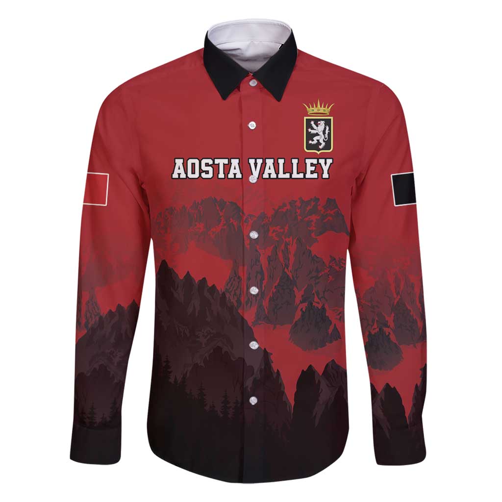 Custom Aosta Valley Family Matching Off Shoulder Short Dress and Hawaiian Shirt Mont Blanc Sporty Style - Wonder Print Shop