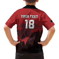 Custom Aosta Valley Family Matching Tank Maxi Dress and Hawaiian Shirt Mont Blanc Sporty Style - Wonder Print Shop