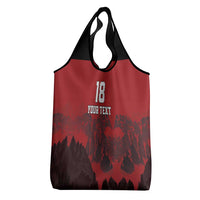 Custom Aosta Valley Grocery Bag Mont Blanc Sporty Style - Wonder Print Shop