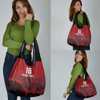 Custom Aosta Valley Grocery Bag Mont Blanc Sporty Style - Wonder Print Shop