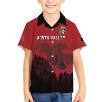 Custom Aosta Valley Hawaiian Shirt Mont Blanc Sporty Style - Wonder Print Shop