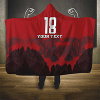 Custom Aosta Valley Hooded Blanket Mont Blanc Sporty Style - Wonder Print Shop