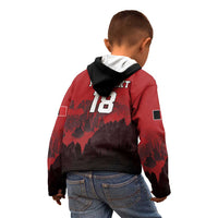 Custom Aosta Valley Kid Hoodie Mont Blanc Sporty Style - Wonder Print Shop
