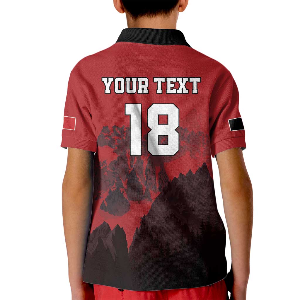 Custom Aosta Valley Kid Polo Shirt Mont Blanc Sporty Style - Wonder Print Shop