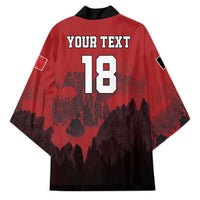 Custom Aosta Valley Kimono Mont Blanc Sporty Style - Wonder Print Shop