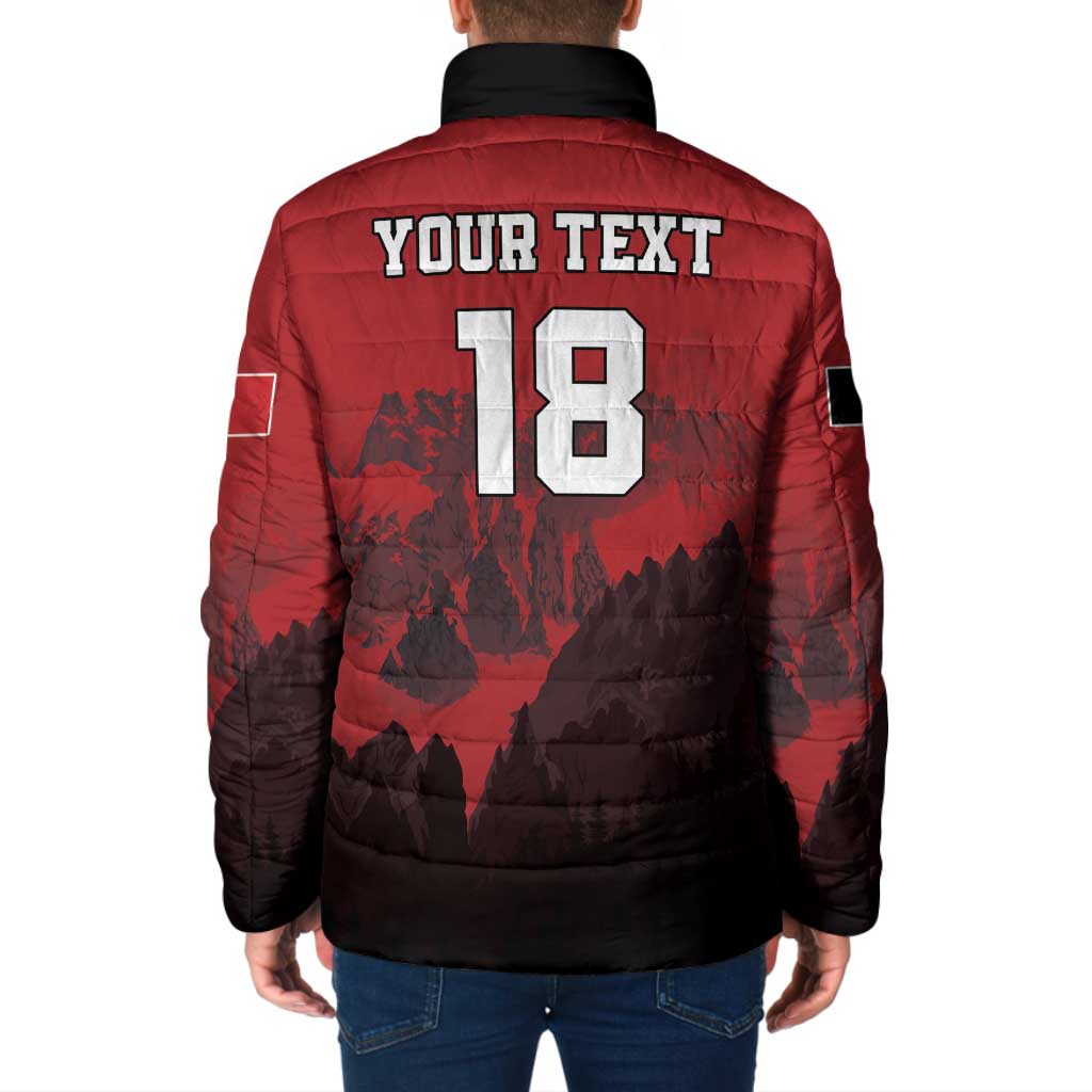 Custom Aosta Valley Padded Jacket Mont Blanc Sporty Style - Wonder Print Shop