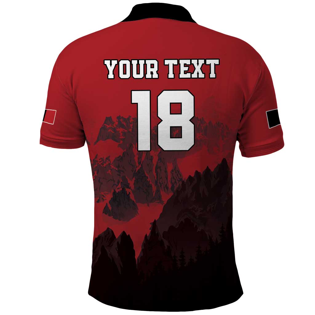 Custom Aosta Valley Polo Shirt Mont Blanc Sporty Style - Wonder Print Shop