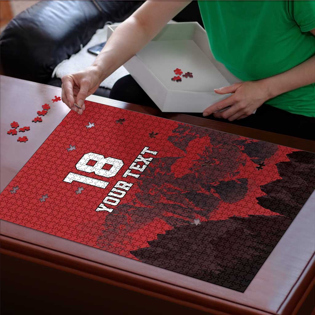 Custom Aosta Valley Puzzle Mont Blanc Sporty Style - Wonder Print Shop