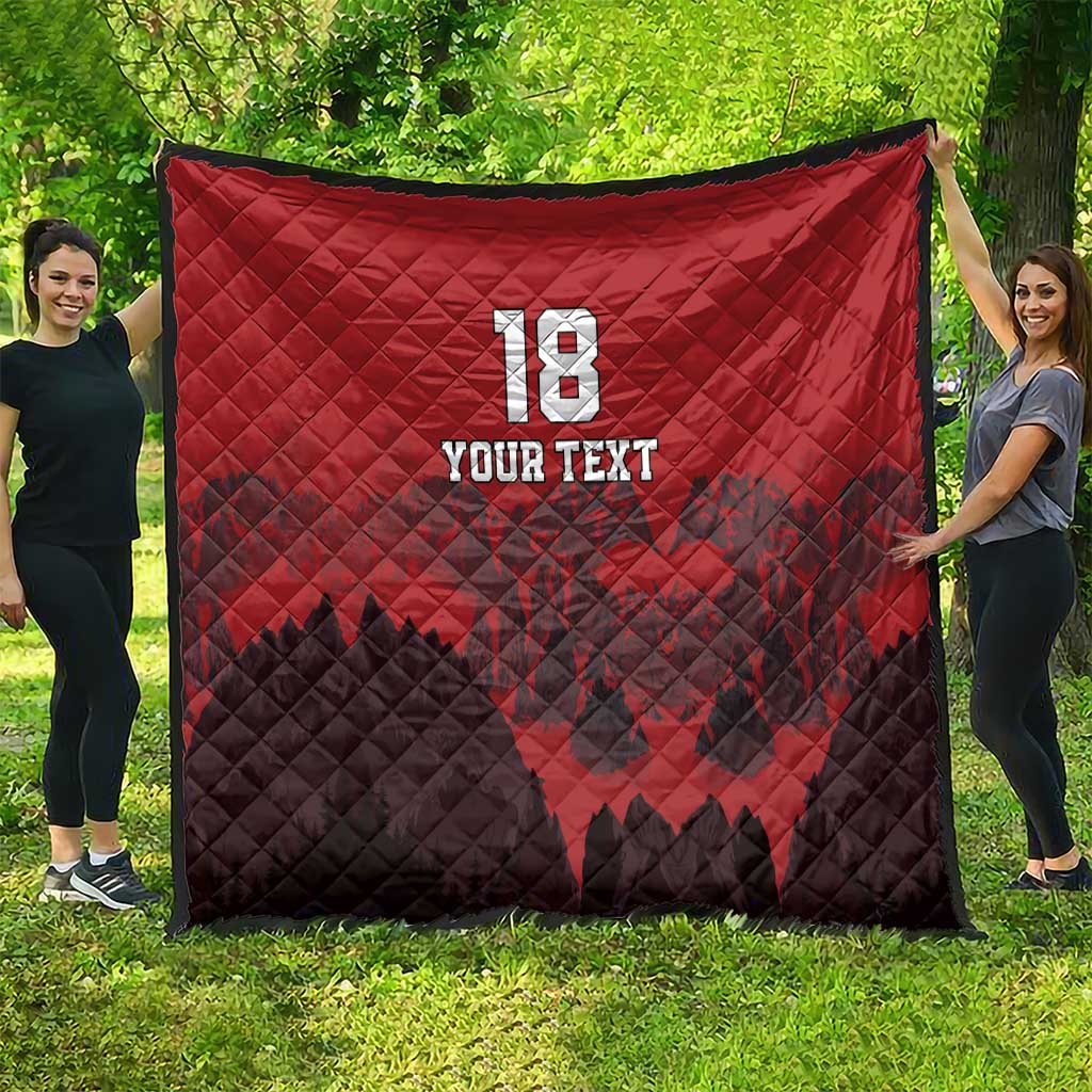 Custom Aosta Valley Quilt Mont Blanc Sporty Style - Wonder Print Shop