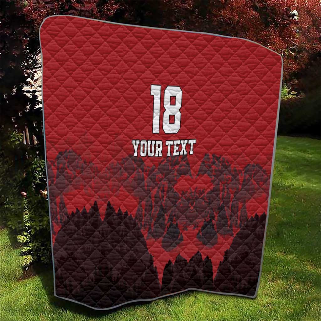 Custom Aosta Valley Quilt Mont Blanc Sporty Style - Wonder Print Shop