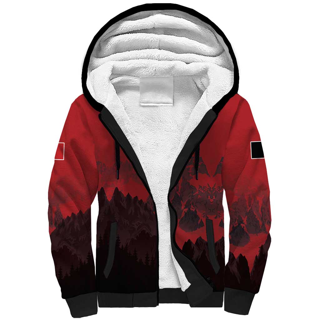Custom Aosta Valley Sherpa Hoodie Mont Blanc Sporty Style - Wonder Print Shop