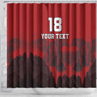 Custom Aosta Valley Shower Curtain Mont Blanc Sporty Style - Wonder Print Shop