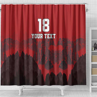 Custom Aosta Valley Shower Curtain Mont Blanc Sporty Style - Wonder Print Shop