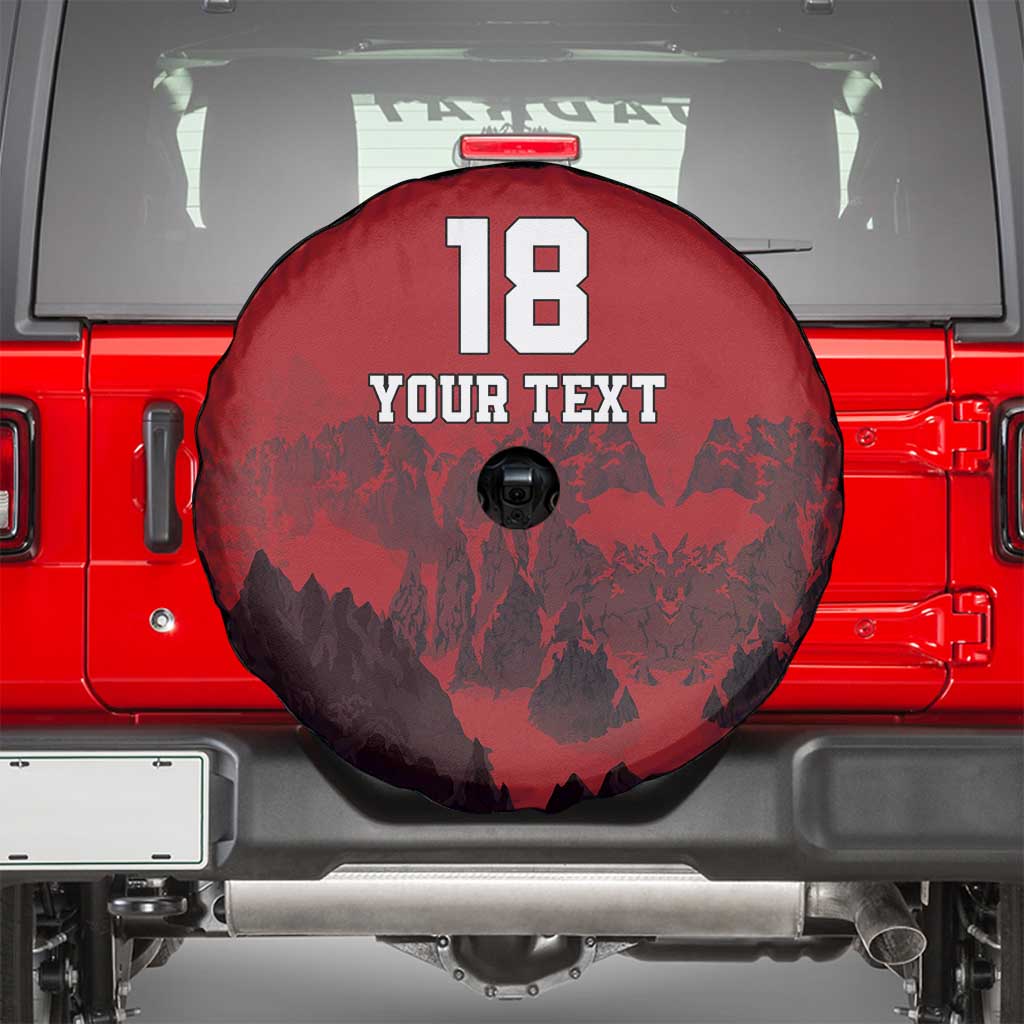 Custom Aosta Valley Spare Tire Cover Mont Blanc Sporty Style - Wonder Print Shop