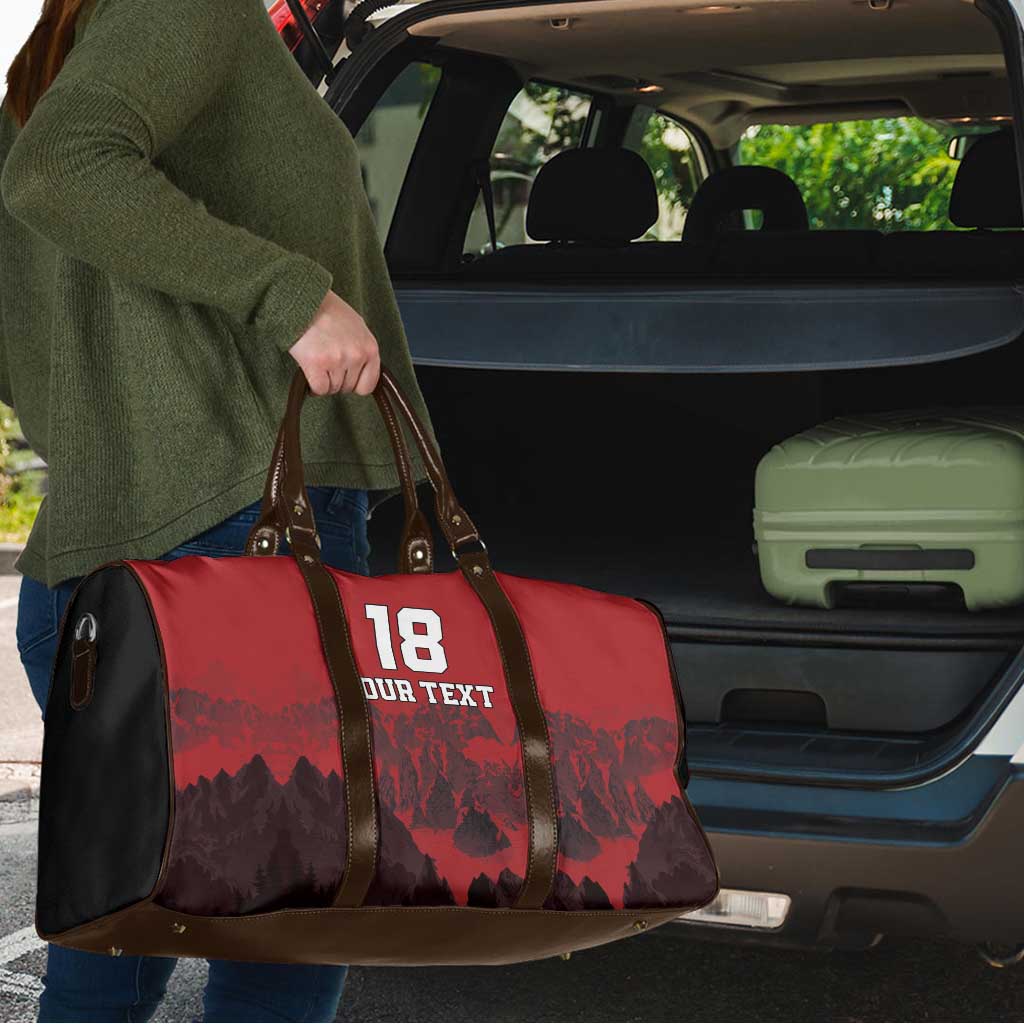 Custom Aosta Valley Travel Bag Mont Blanc Sporty Style - Wonder Print Shop