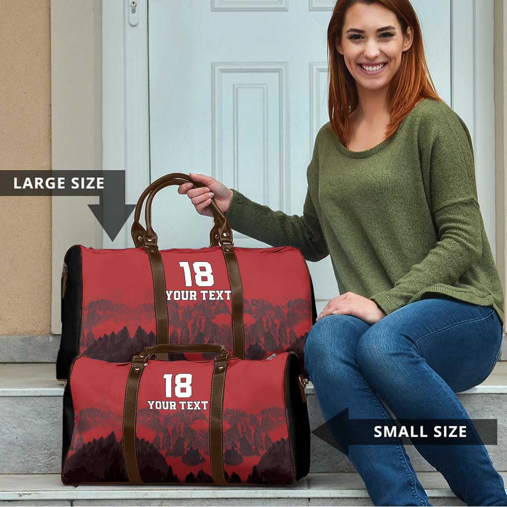 Custom Aosta Valley Travel Bag Mont Blanc Sporty Style - Wonder Print Shop