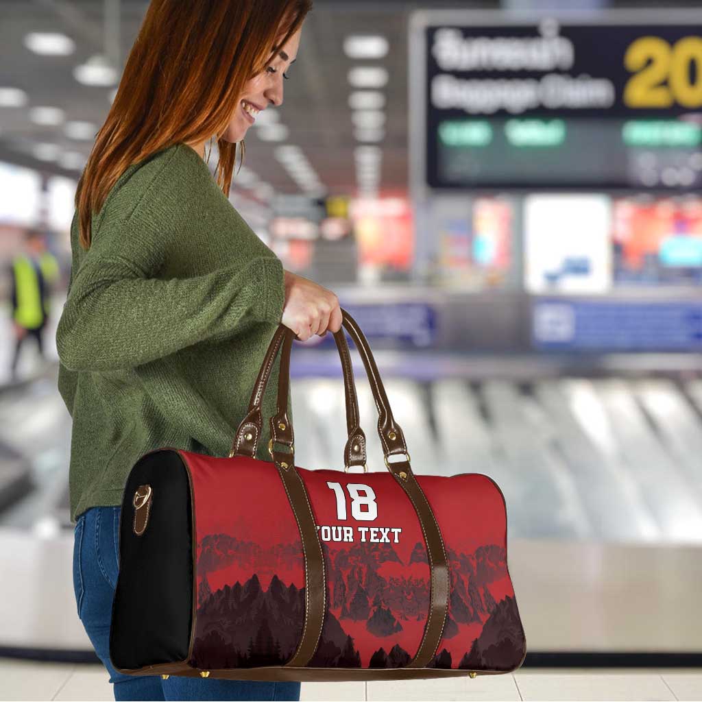 Custom Aosta Valley Travel Bag Mont Blanc Sporty Style - Wonder Print Shop