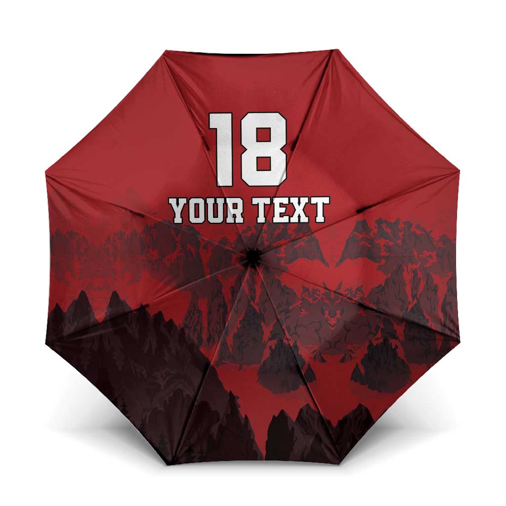 Custom Aosta Valley Umbrella Mont Blanc Sporty Style - Wonder Print Shop