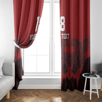 Custom Aosta Valley Window Curtain Mont Blanc Sporty Style - Wonder Print Shop