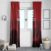 Custom Aosta Valley Window Curtain Mont Blanc Sporty Style - Wonder Print Shop